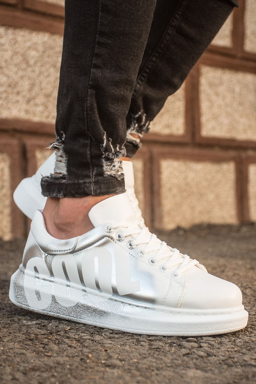 CH254 CBT Pittura Herren Sneaker 434 Weiß / GÜMÜS COOL