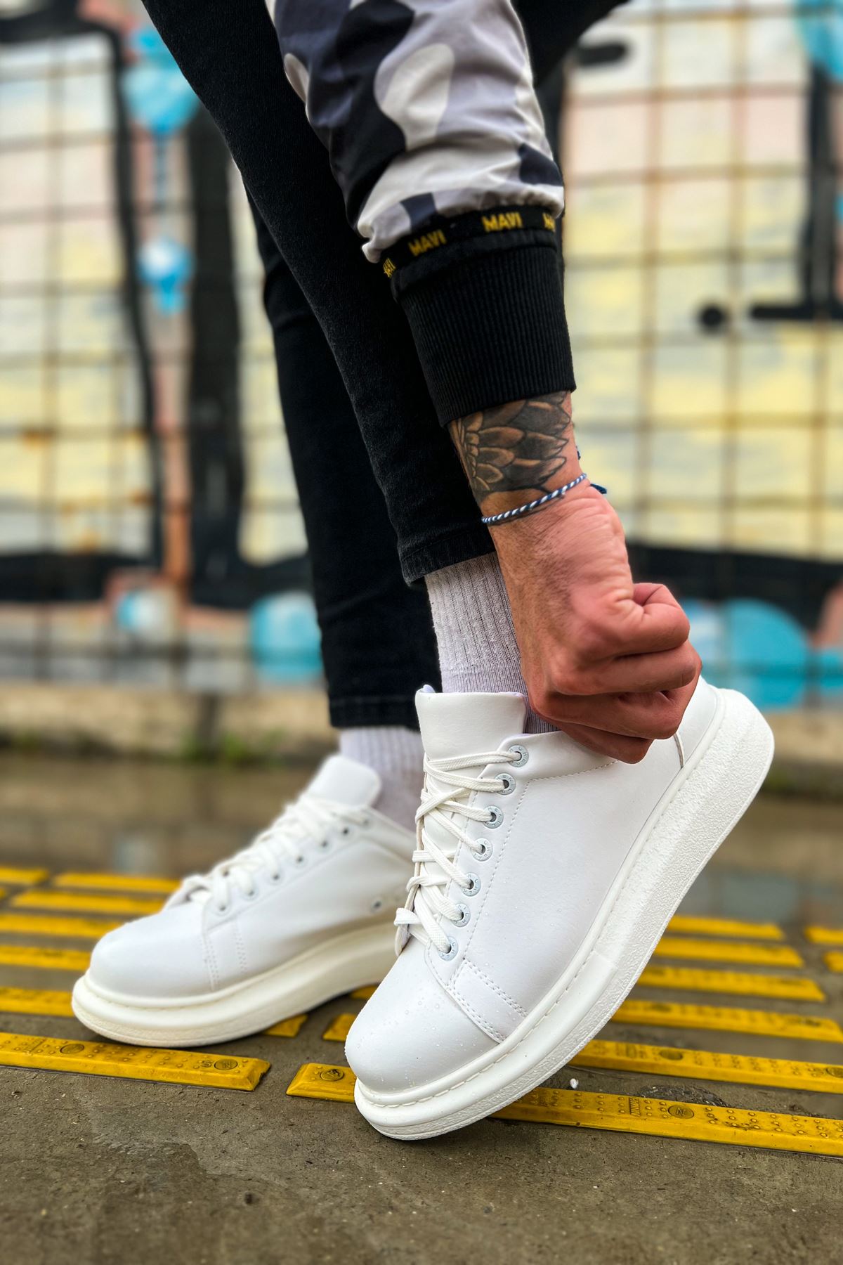 CH254 - CBT Pittura Men Sneaker White