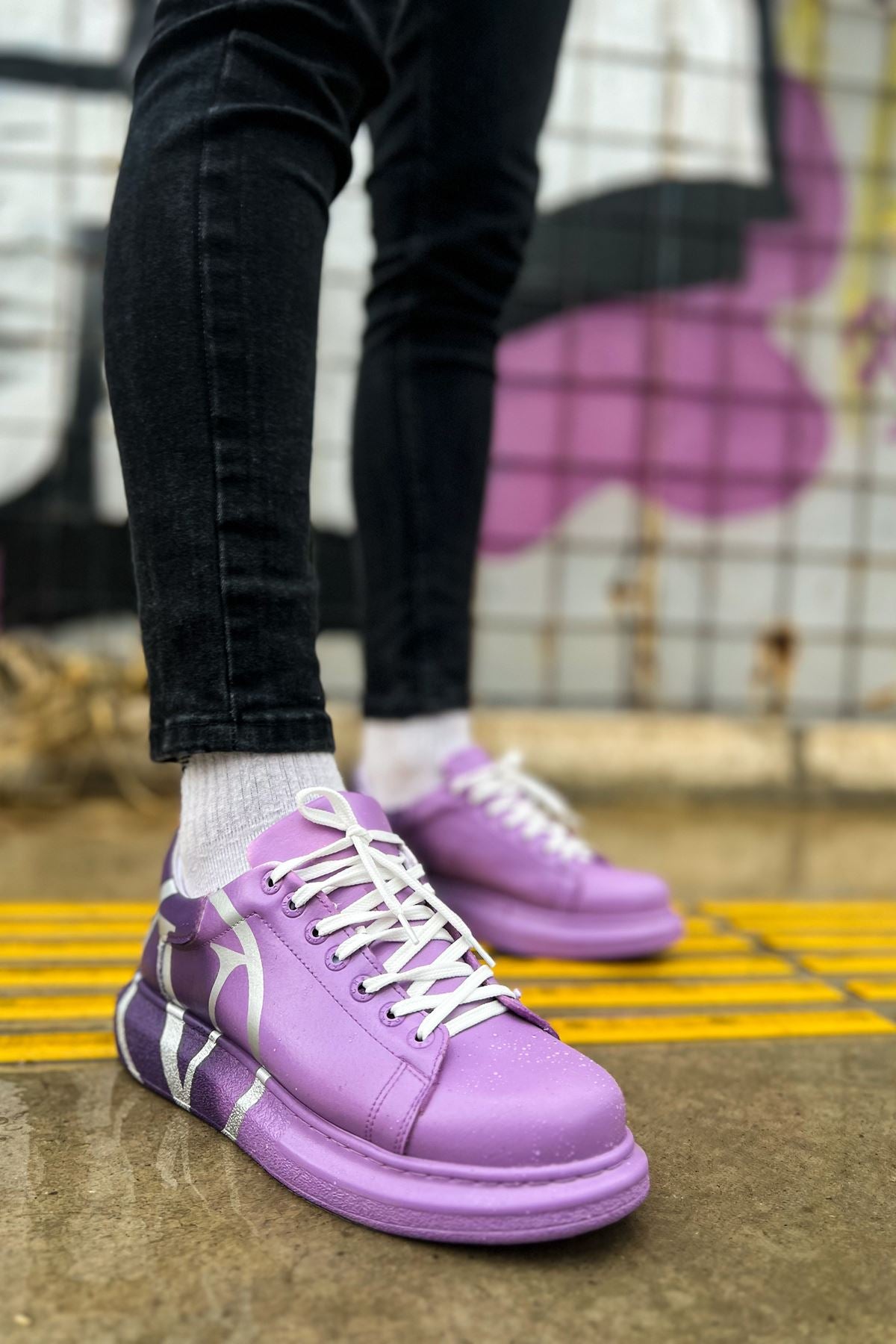 CH254 CBT Pittura Men Sneaker 490 Purple/ Dark Purple V
