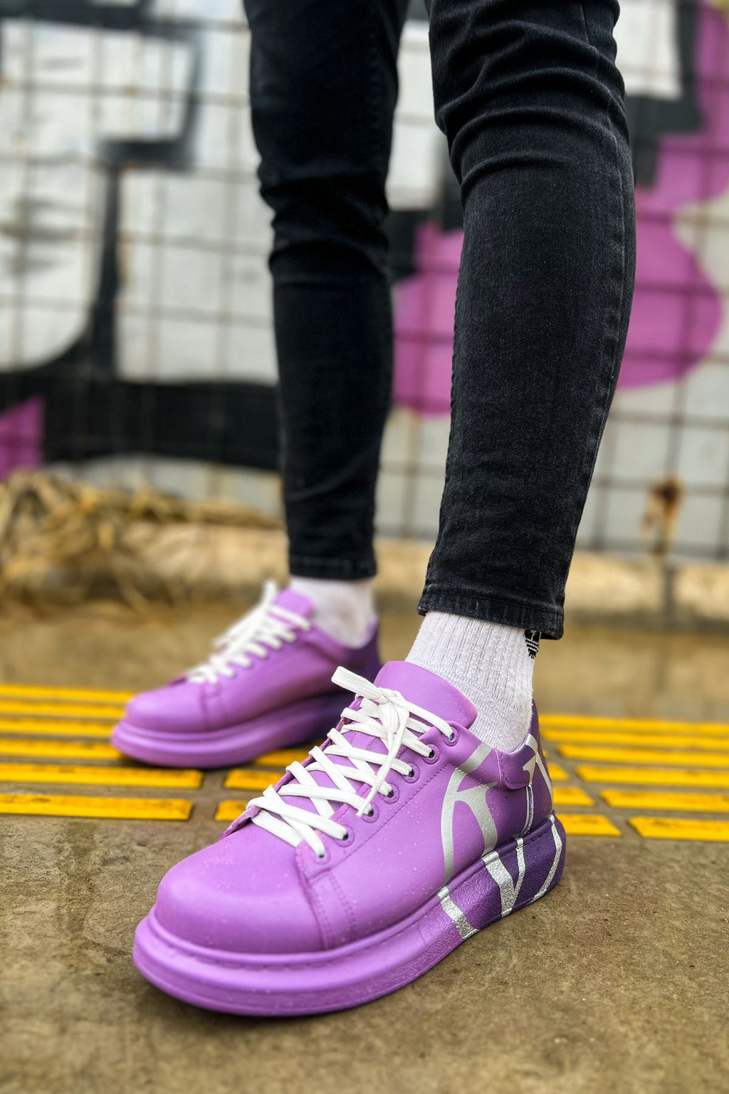 CH254 CBT Pittura Herren Sneaker 490 Lila/ Dunkellila V