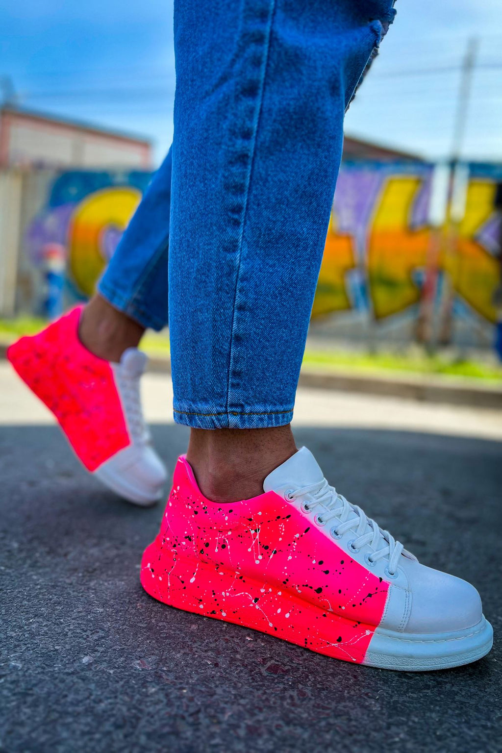 CH254 CBT Pittura Herren Sneaker 544 NEON FUSYA