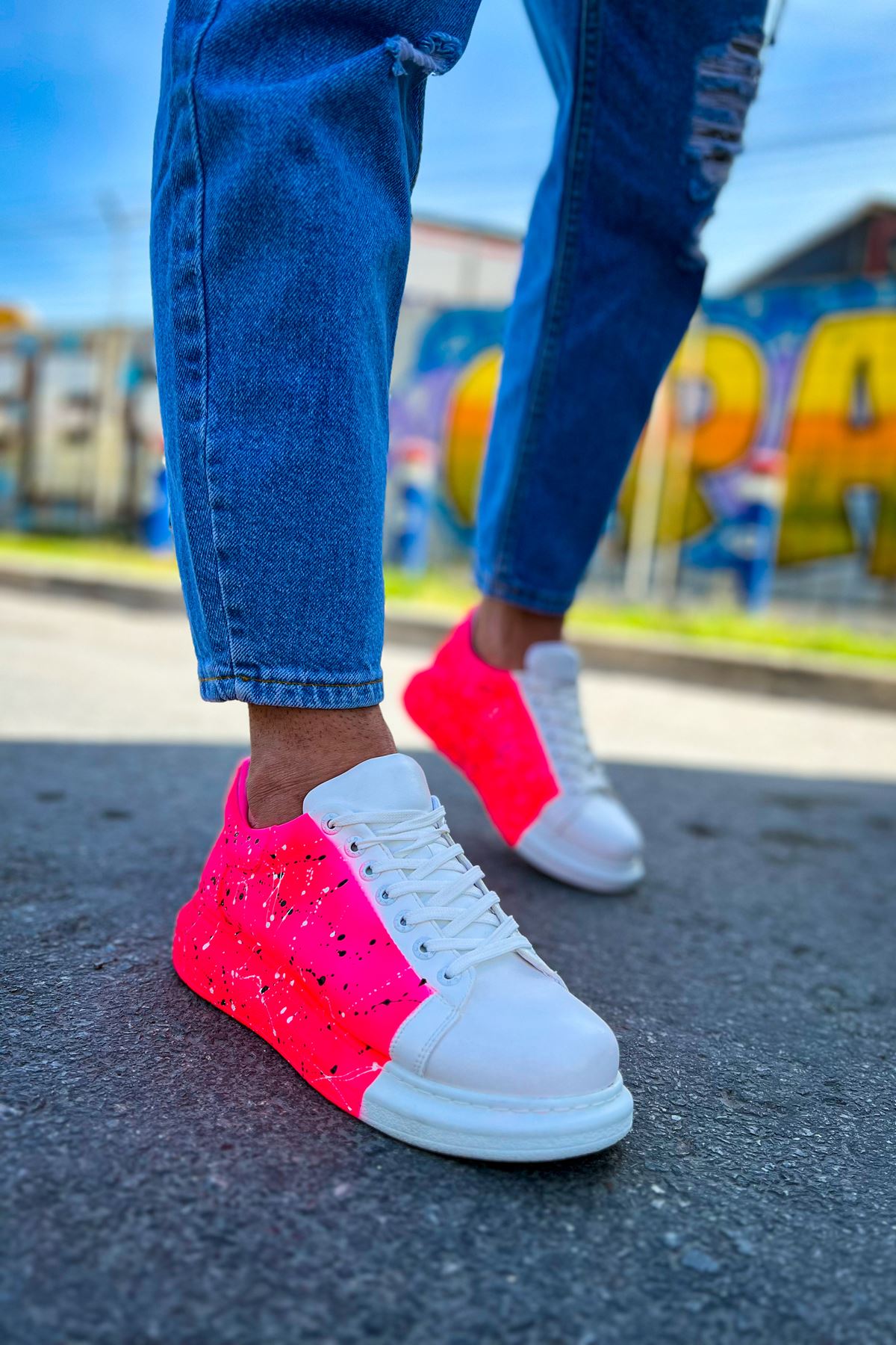 CH254 CBT Pittura Herren Sneaker 544 NEON FUSYA